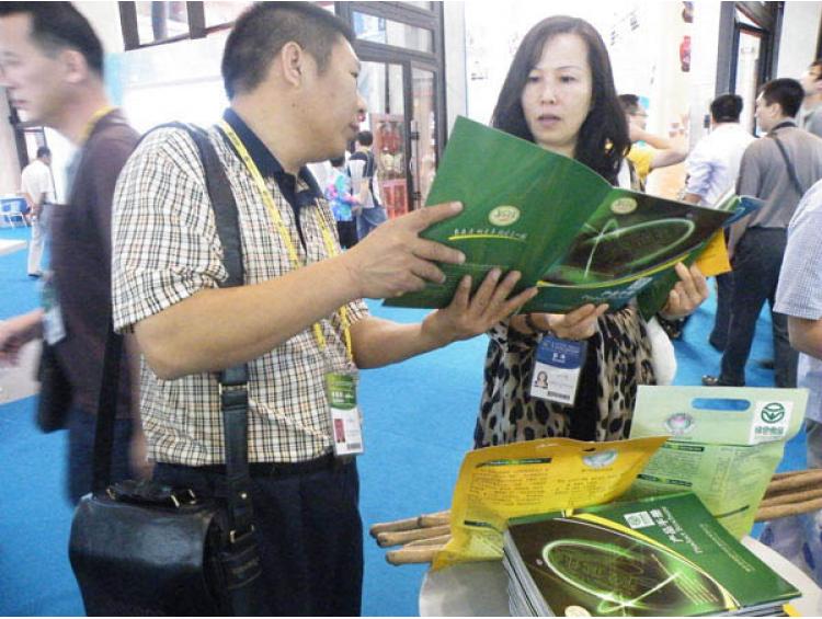 绿洲怀药公司参展第六届中国--东盟博览会